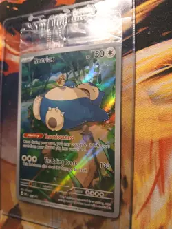 Snorlax 051 Sv: Scarlet & Violet Promo Cards Holo Sealed 🔥🔥🔥 - Image 2