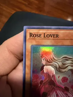 Rose Lover yugioh SESL-EN039 1st Edition Super Rare NM + 4 Card - Image 2