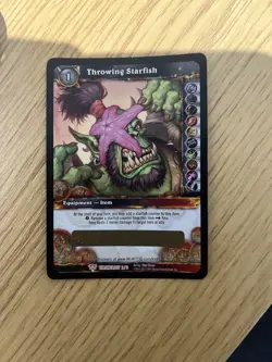 world of warcraft tcg loot card unscratched - Image 1