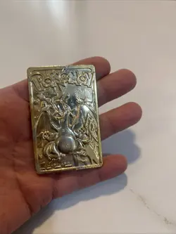 Vintage Pokemon Limited Edition 1999 Charizard 23K Gold Plated Trading Card BK - Image 4
