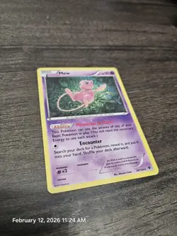 Mew 29/124 XY Fates Collide Holofoil Rare Holo Pokemon Card NM/LP - Image 2
