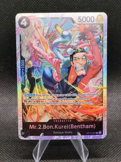Mr. 2 (Bon Clay) OP14-091 R | One Piece Card Game Japanese | OP14 Baroque Works - Image 1