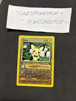 Pokemon Card Pichu 35- Promo-Ita-Holo Reverse-nm! - Image 1