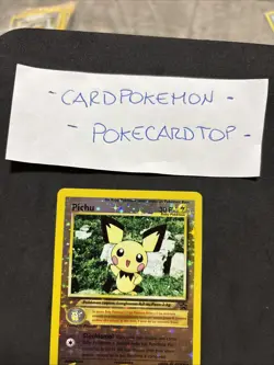 Pokemon Card Pichu 35- Promo-Ita-Holo Reverse-nm! - Image 2