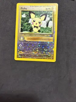 Pokemon Card Pichu 35- Promo-Ita-Holo Reverse-nm! - Image 3