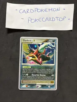 Pokemon Card Darkrai Liv.X Dp19- Black Star-Ita-Holo-Nm! - Image 1