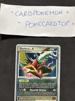 Pokemon Card Darkrai Liv.X Dp19- Black Star-Ita-Holo-Nm! - Image 2