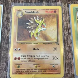 Pokemon TCG Vintage Base Set Of 12 Cards Holo Poliwrath 25/108 Wartortle - Image 5