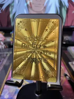 Goddess Story Metal Card Rare Anime Waifu Re:Zero Rem - Image 1