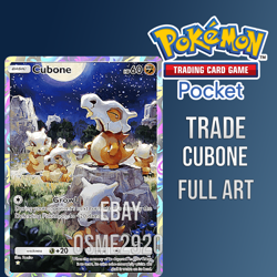 Pokemon TCG POCKET CUBONE FULL ART (Trading Card Game) TCGP - Image 1
