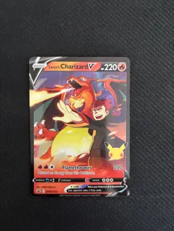 Lance's Charizard V SWSH133 SWSH: Sword & Shield Promo Cards Holo - Image 1