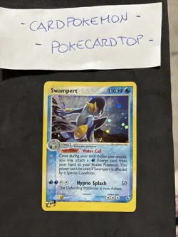 Pokemon Card Swampert 13/109- Ruby and Sapphire -Holo-eng-Exc! - Image 1