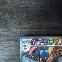 Greninja EX 132 Pokemon TCG Scarlet & Violet Black Star Promo Holo Card - Image 4