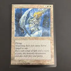 Magic The Gathering MTG SERRA ANGEL Guay Promo 6x9 Oversize Jumbo Card! - Image 1