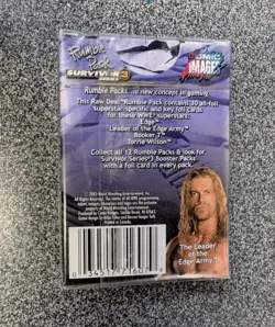 WWE Raw Deal Survivor Series 3 Rumble Pack #7 SEALED 30 FOIL CARDS - Image 2