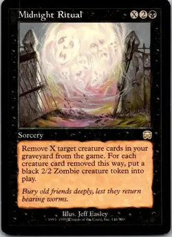 Midnight Ritual Mercadian Masques LP MTG X2 - Image 3