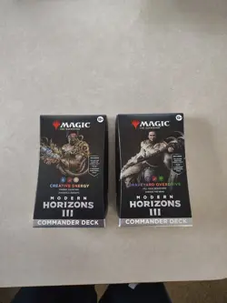 Modern Horizons 3 MTG COMMANDER DECK CREATIVE ENERGY MAGIC THE GATHERING - Image 1