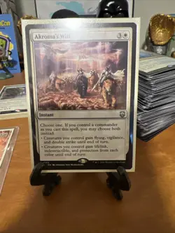 MTG Akroma's Will 0165 - Image 1