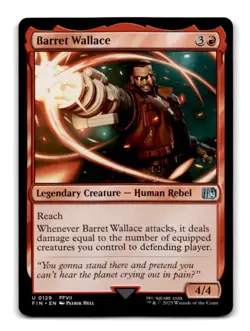 Barret Wallace (Surge Foil) U FINAL FANTASY 584 NM - Image 1