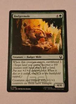 MTG Avatar TLA C 0166 Badgermole - Image 1