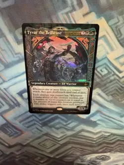 MTG Halo Foil Tyvar the Bellicose EX/LP- MoM: The Aftermath - Please See Photos - Image 3