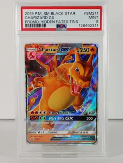 Charizard GX - POKEMON SM Black Star Promo - #SM211 - Ultra Rare - 2019 - PSA 9 - Image 1