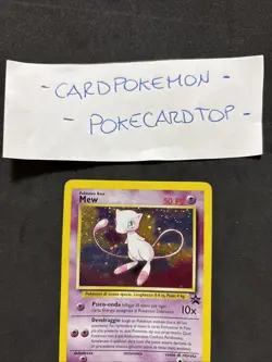Pokemon Card Mew 9- Promo-Ita-holo-Nm/Mint - Image 2