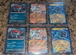 LOT of 6 Pokemon Holo Promo Stamped Cards English Black Bolt and White Flare Lot - Image 1