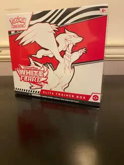 Pokemon TCG Scarlet & Violet White Flare Elite Trainer Box ETB FACTORY SEALED - Image 1