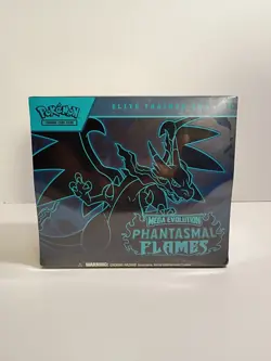 Pokemon TCG Mega Evolution — Phantasmal Flames Elite Trainer Box ETB - Image 1