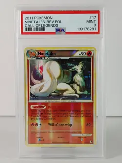 Ninetales - POKEMON Call of Legends - 17/95 - Reverse Holo - 2011 - PSA 9 - Image 1