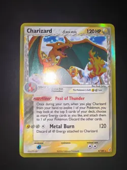 Pokemon TCG Charizard 4/100 Crystal Guardians Delta Species Reverse Holo - Image 1