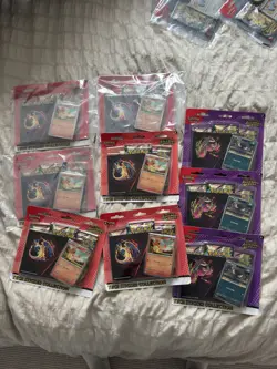 Pokemon TCG Ascended Heroes X9 Tech Sticker Collection - Image 1