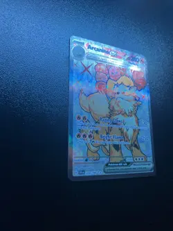 Pokemon TCG Scarlet & Violet Base Set Arcanine EX 224/198 Ultra Rare - Image 4