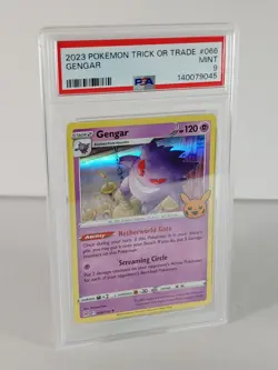 Gengar - Holo - Trick or Trade - 066/196 POKEMON 2023 - PSA 9 - Image 3