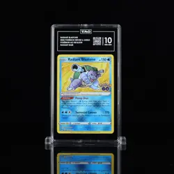TAG 10 - Pokemon TCG Radiant Blastoise PokemonGO 018/078 - Image 1