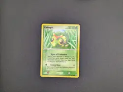 Pokemon TCG Caterpie Regular Common EX FireRed LeafGreen 56/112 - NM - Image 1