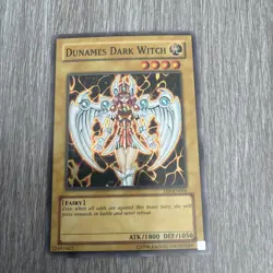 Yugioh Dunames Dark Witch | TP8-EN004 Tournament Pack Super Rare - DAMAGED - Image 1
