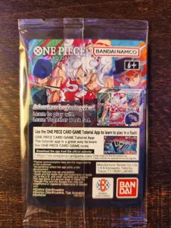 SEALED One Piece x College Basketball US Voyage Monkey D. Luffy Trading Card - Image 2