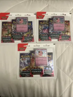 Pokemon TEMPORAL FORCES 9 BOOSTER Packs sealed 90 Total Cards - Image 1