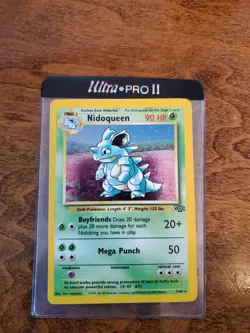 1st Edition Pokemon Card - Nidoqueen - Jungle 7/64 Holographic Rare - Image 1