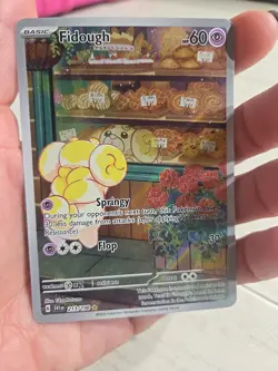 Pokemon Fidough Card 213/198 Scarlet and Violet Base Set Illustration Rare - Image 2