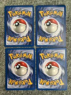 43 Base Set Commons/uncommons 1999-2000 UK 4th Print Pokemon Cards - Pikachu Etc - Image 2