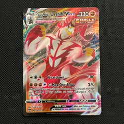Single Strike Urshifu VMAX 086/163 Pokemon Card English - Near Mint - Image 1