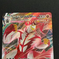 Single Strike Urshifu VMAX 086/163 Pokemon Card English - Near Mint - Image 2