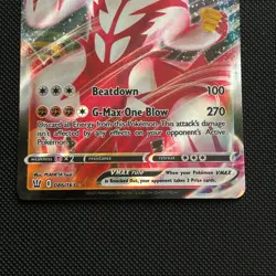Single Strike Urshifu VMAX 086/163 Pokemon Card English - Near Mint - Image 3