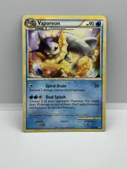 Vaporeon - Call of Legends 52/95 - Regular Uncommon -Pokemon TCG Card - Image 1