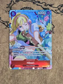 One Piece Card Game Hibari (Alternate Art) OP11-010 Super Rare NM English - Image 1