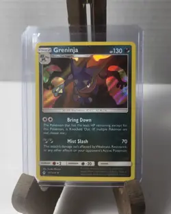 Greninja 117/214 Unbroken Bonds Holo Pokemon Card Near Mint - Image 1