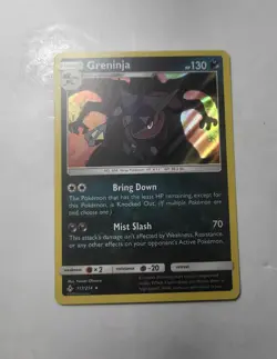Greninja 117/214 Unbroken Bonds Holo Pokemon Card Near Mint - Image 2